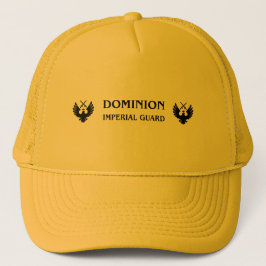 Dominion Imperial Guarda boné com design preto