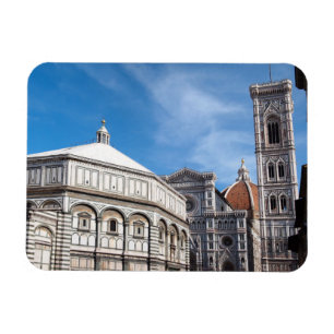 Domo e Baptistry, ímã retangular de Florença