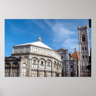 Domo e Baptistry, poster de Florença