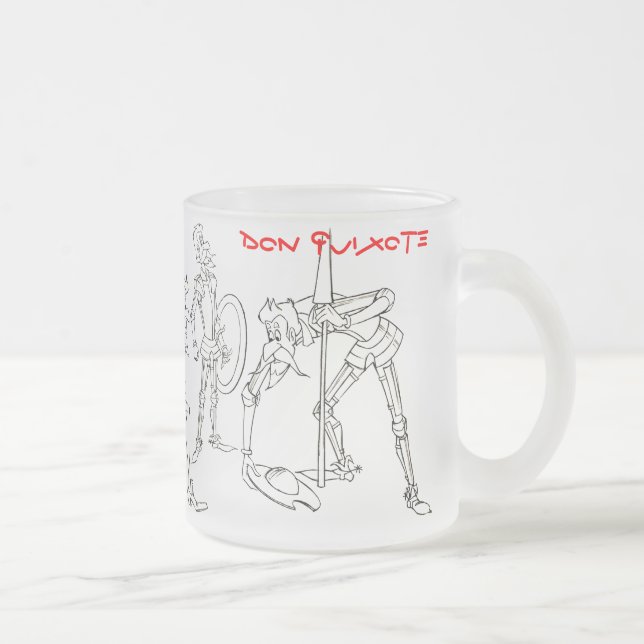 DON QUIXOTE - caneca - Taza (Direita)