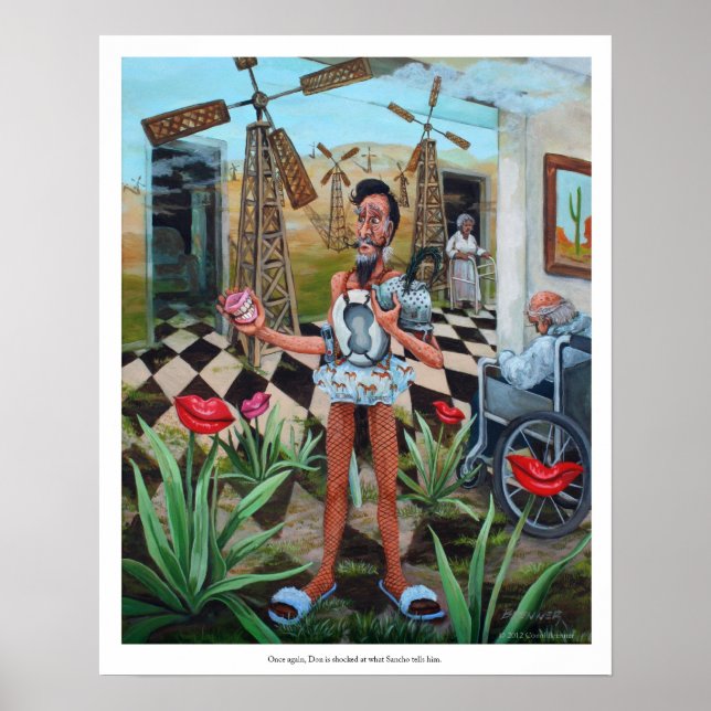 Don Quixote Poster (Frente)