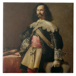 Don Tiburcio de Redin y Cruzat (óleo em canvas)
