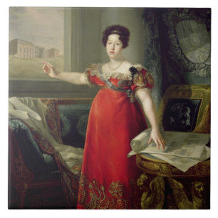 Dona Maria Isabel de Braganza da rainha, 1829