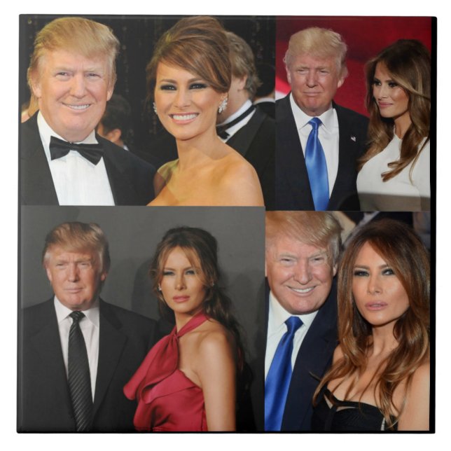 DONALD & MELANIA TRUMP (Frente)