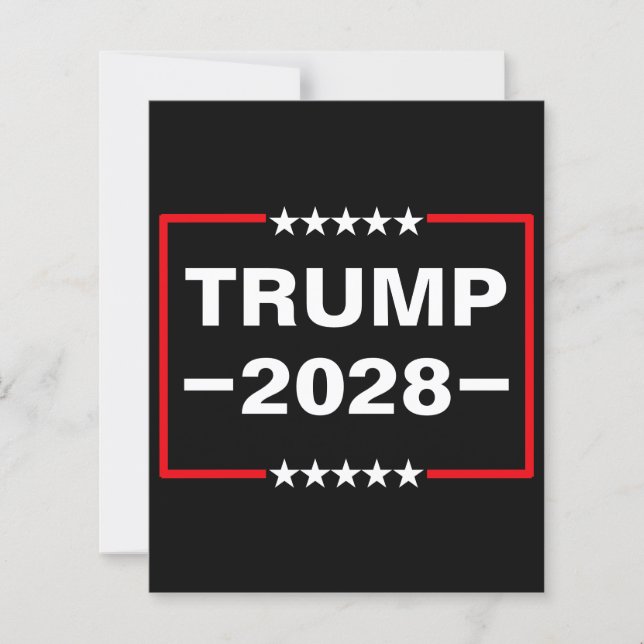 Donald Trump 2028 Presidente (Frente)