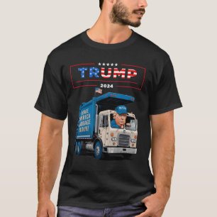 Donald Trump Dirige No Lixo De Camisas De Lixo