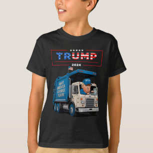 Donald Trump Dirige No Lixo De Camisas De Lixo