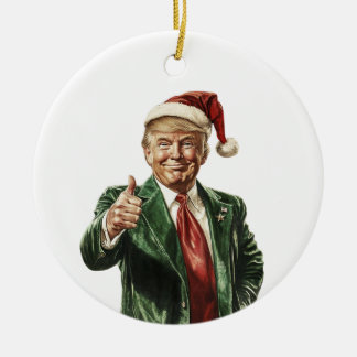 Donald Trump Engraçado Ornamento da Árvore de Nata