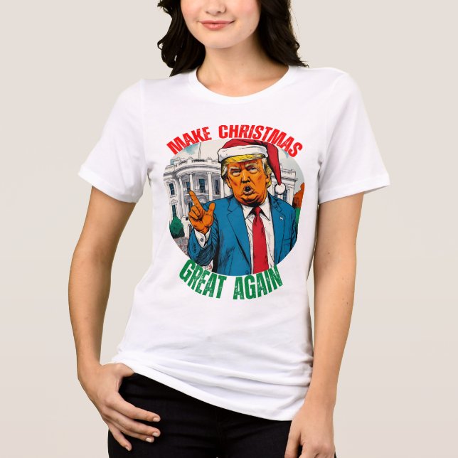 DONALD TRUMP - FAÇA EXCELENTE DE NATAL NOVAMENTE (Frente)