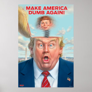 Donald Trump "faz a América outra vez" o poster