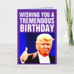 DONALD TRUMP FUNNY BIRTHDAY GREETING CARTÕES<br><div class="desc">DONALD TRUMP CELEBRA BIGLY BIRTHDAY GREETING CARDS.</div>