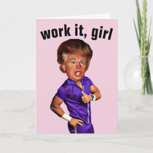 DONALD TRUMP FUNNY PARA SEUS CARTÕES DE ANIVERSÁRI