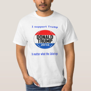 Donald Trump para camisetas presidenciais