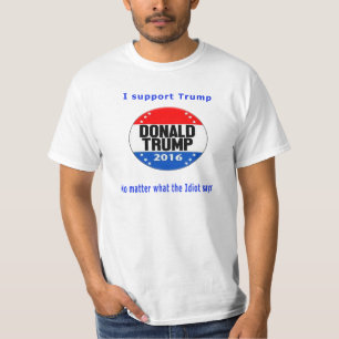 Donald Trump para camisetas presidenciais