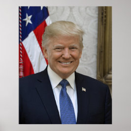 Donald Trump Poster do Retrato Presidencial