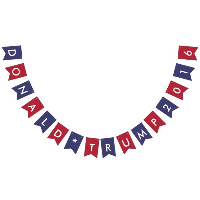 Donald Trump republicano 2016 cores da bandeira (Todos)