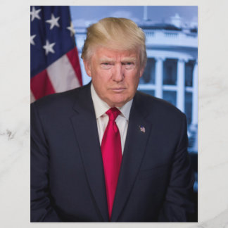 Donald Trump Retrato Presidencial Oficial