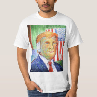 Donald Trump Van Gogh masculina - Camisa Valor