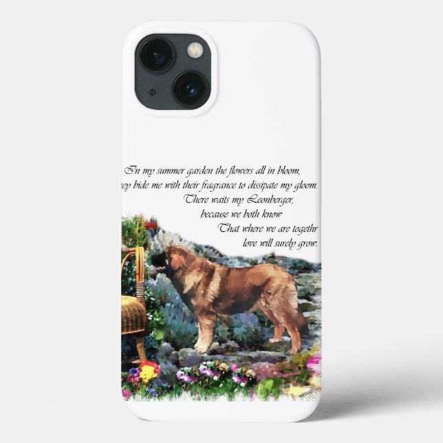 Donativos de Arte de Cão Leonberger (Verso)