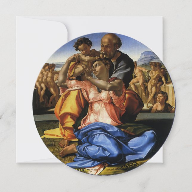 Doni Tondo ou Doni Madonna de Michelangelo (Frente)