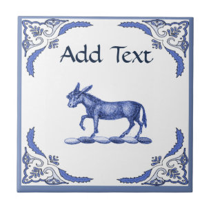 Donkey Azulejo, Dutch Olhar, Personalizar