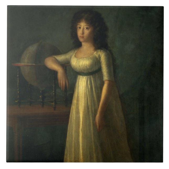 Donna Joaquina Tellez-Giron, filha do duque (Frente)