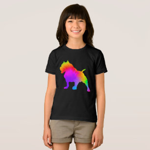 Dono Amante de Cachorro Divertido Tie Dye Pitbull