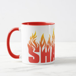 Dono do rei Shango da caneca de incêndio TwoTone