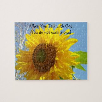 Dons de fellowship Quebra-cabeça de girassol Conve