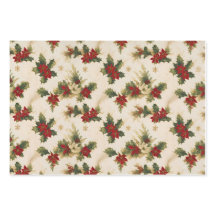 dons de natal com mistletoe vintage retro padrão