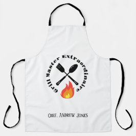 Dons engraçados do Mestre de Grill Personalizado