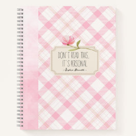 Don't Read This, It's Personal – Cute Pink Floral