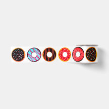 Donuts Coloridos com Glacê