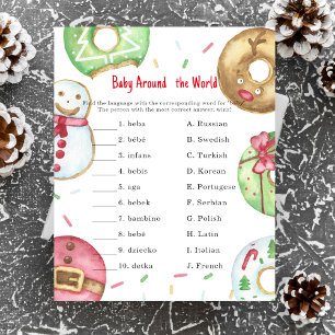 Donuts de Natal - Bebê ao redor do mundo jogo
