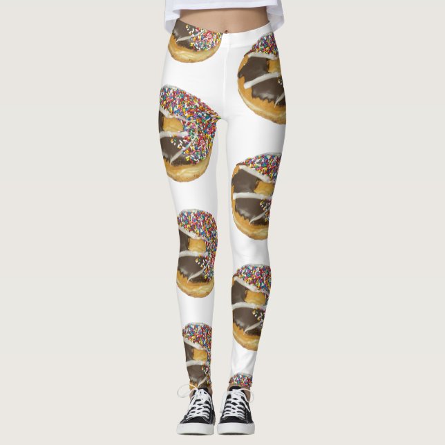Donuts deliciosos! Leggings (Frente)