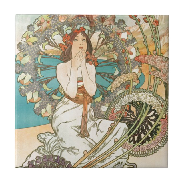 Donzela na oração (Frente)