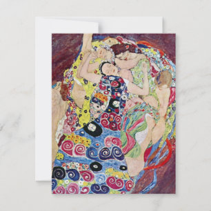 Donzela (Virgem), Gustav Klimt, Arte Nova Antiga