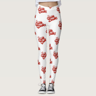 Doobie dobra as leggings do logotipo