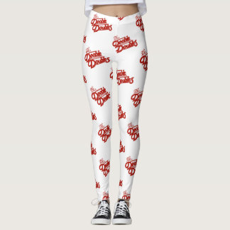 Doobie dobra as leggings do logotipo