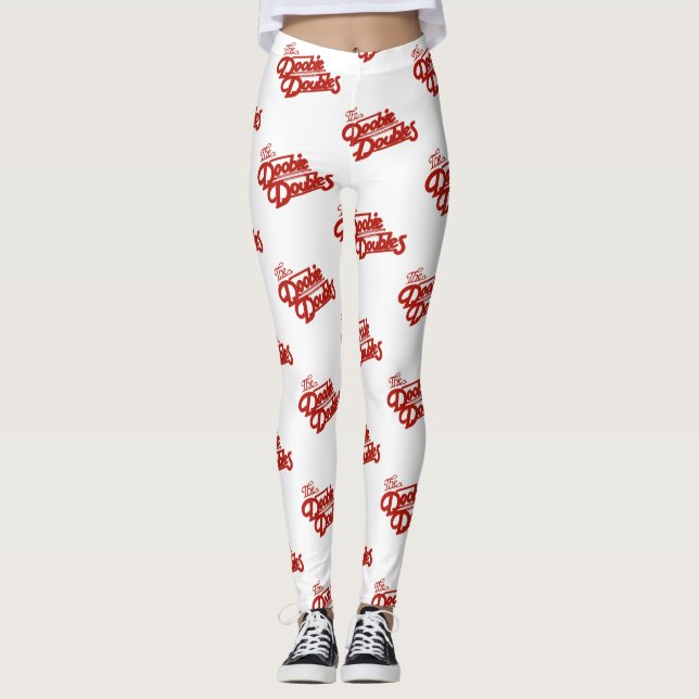 Doobie dobra as leggings do logotipo (Frente)