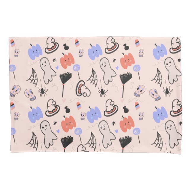 Doodais Previstos Para A Vintagem De Halloween (Frente)