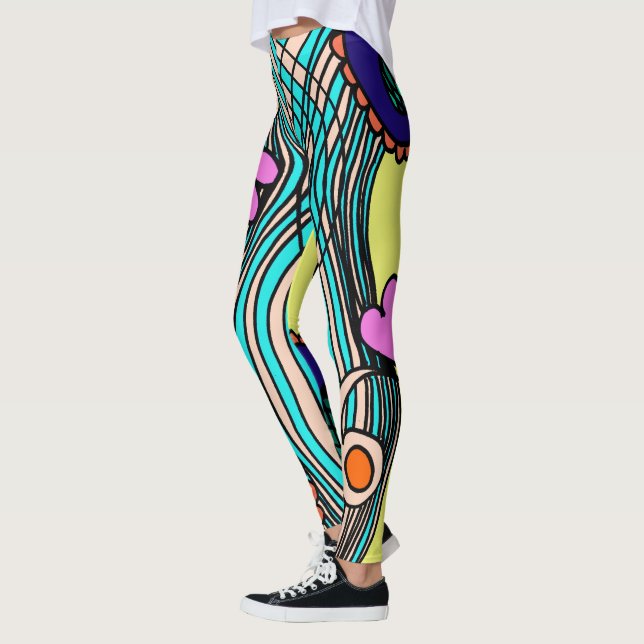 Doodle 1E Colors2 Leggings (Esquerda)