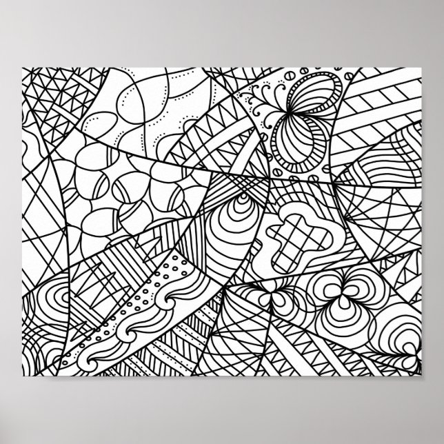 Doodle Art Poster (Frente)