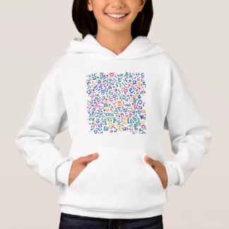 Doodle divertido formas coloridas vibrantes
