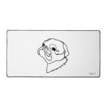 Doodle Pug Joy: Personalize com suas palavras