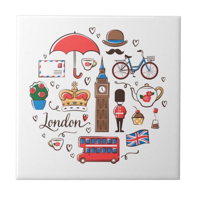 Doodles de Londres (Frente)