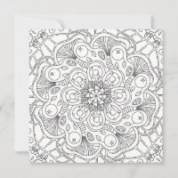 Doodles Felizes: Página de Coloração do outono