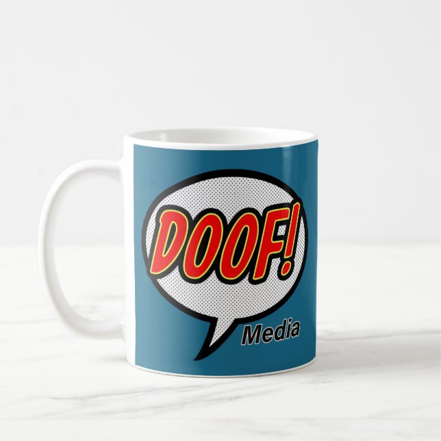 Doof! Caneca de café dos meios (Esquerda)