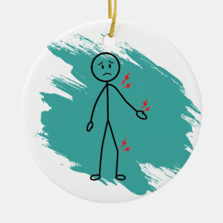 Dor Autoimune Humor Personalizado Enfeite Engraçad