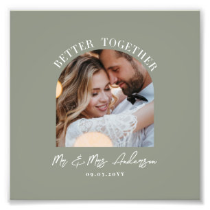 Dor de presente de casamento da foto verde de sábi